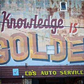 Jurne - Knowledge Is Golden Mural
