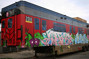 Reefed 7 Train Tractor Trailer - Graffiti For Hire