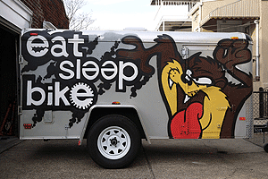 Eat Sleep Bike Taz - Graffiti For Hire