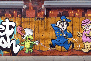 Get Fresh School Mural - Graffiti For Hire